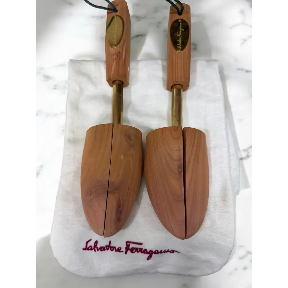 Salvatore Ferragamo Oxford Ballet Flat Size 8C - Picture 8 of 10